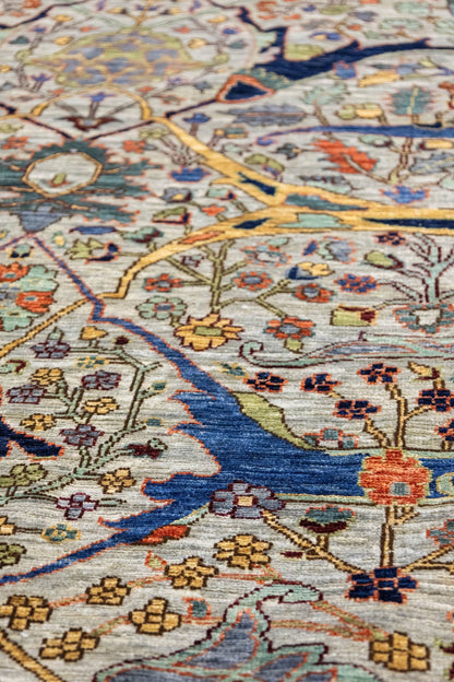 Arabesque Handwoven Traditional Rug, J86071