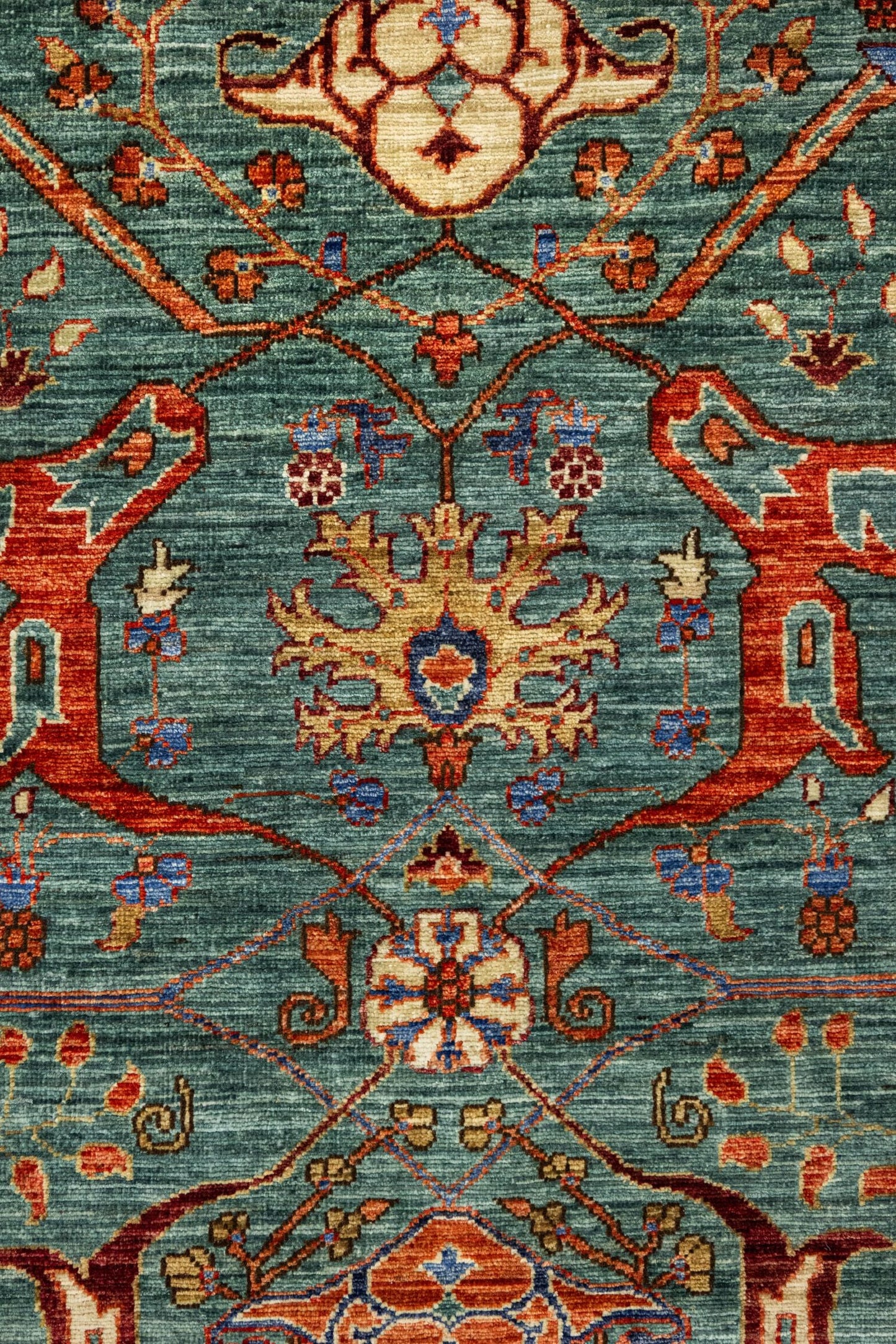 Arabesque Handwoven Traditional Rug, J87484