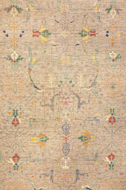 Arabesque Handwoven Traditional Rug, J87749