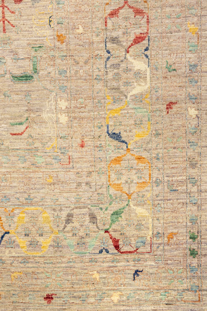 Arabesque Handwoven Traditional Rug, J87749