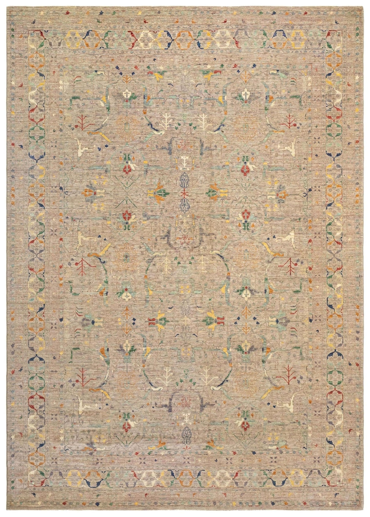  Arabesque Handwoven Traditional Rug