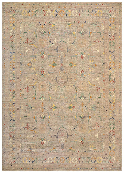  Arabesque Handwoven Traditional Rug