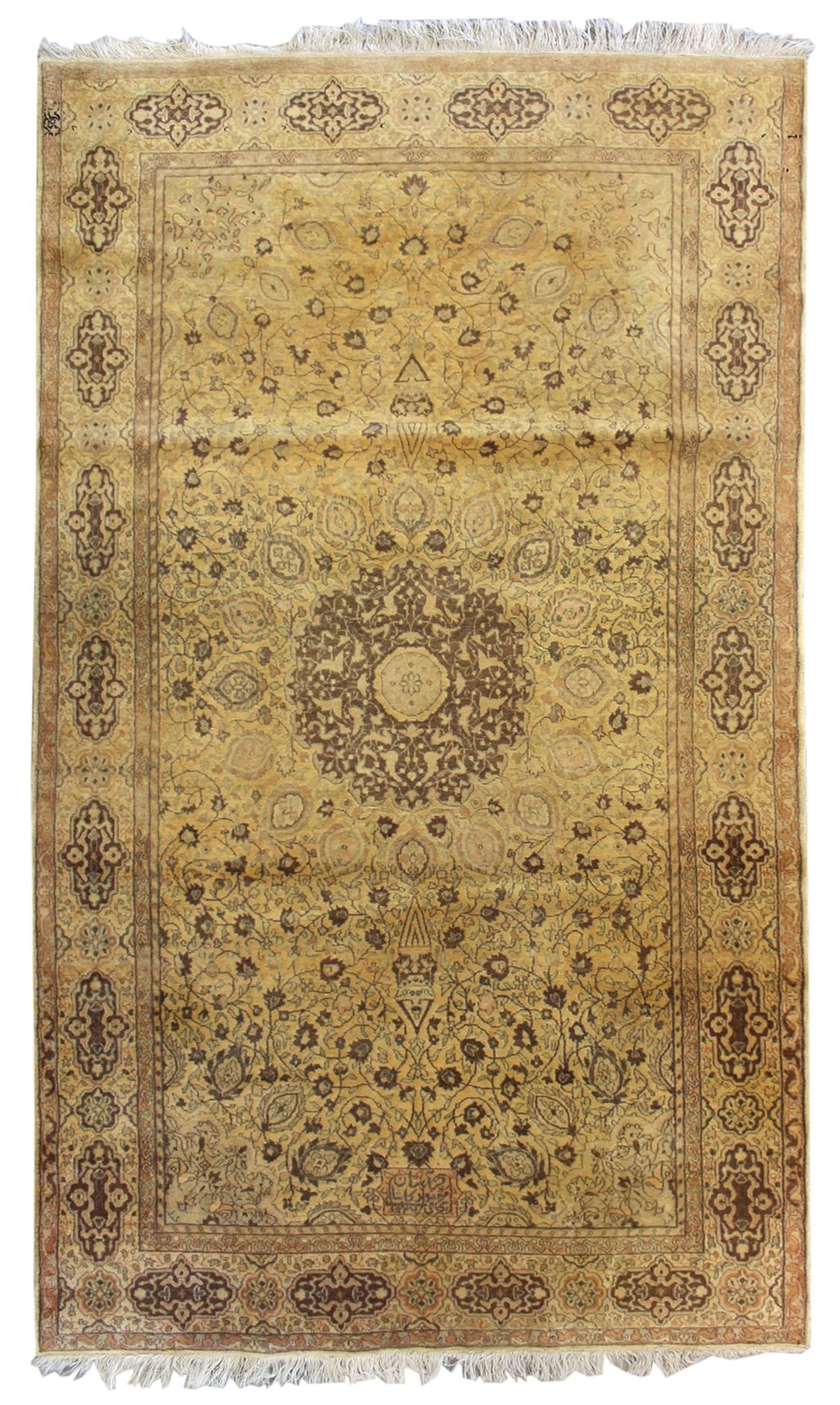 Antique Ardabil Handwoven Traditional Rug