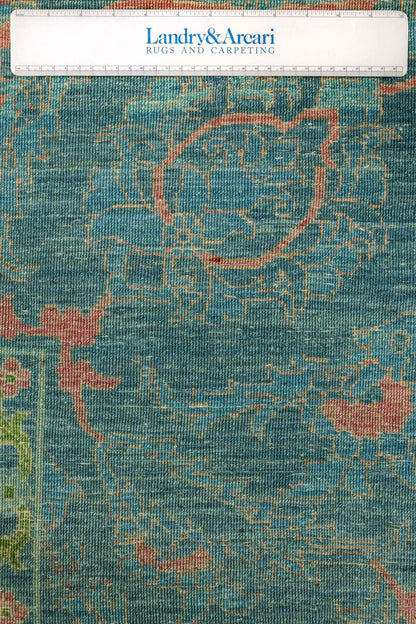 Art Deco Handwoven Traditional Rug, J81314