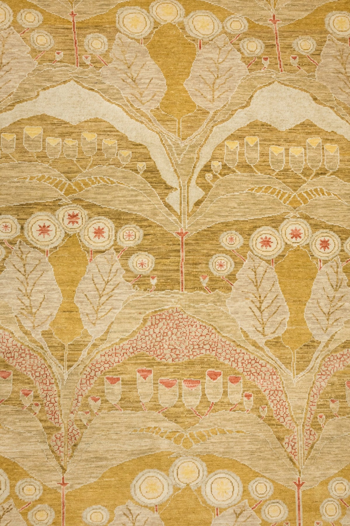 Arts & Crafts Handwoven Traditional Rug, J89837