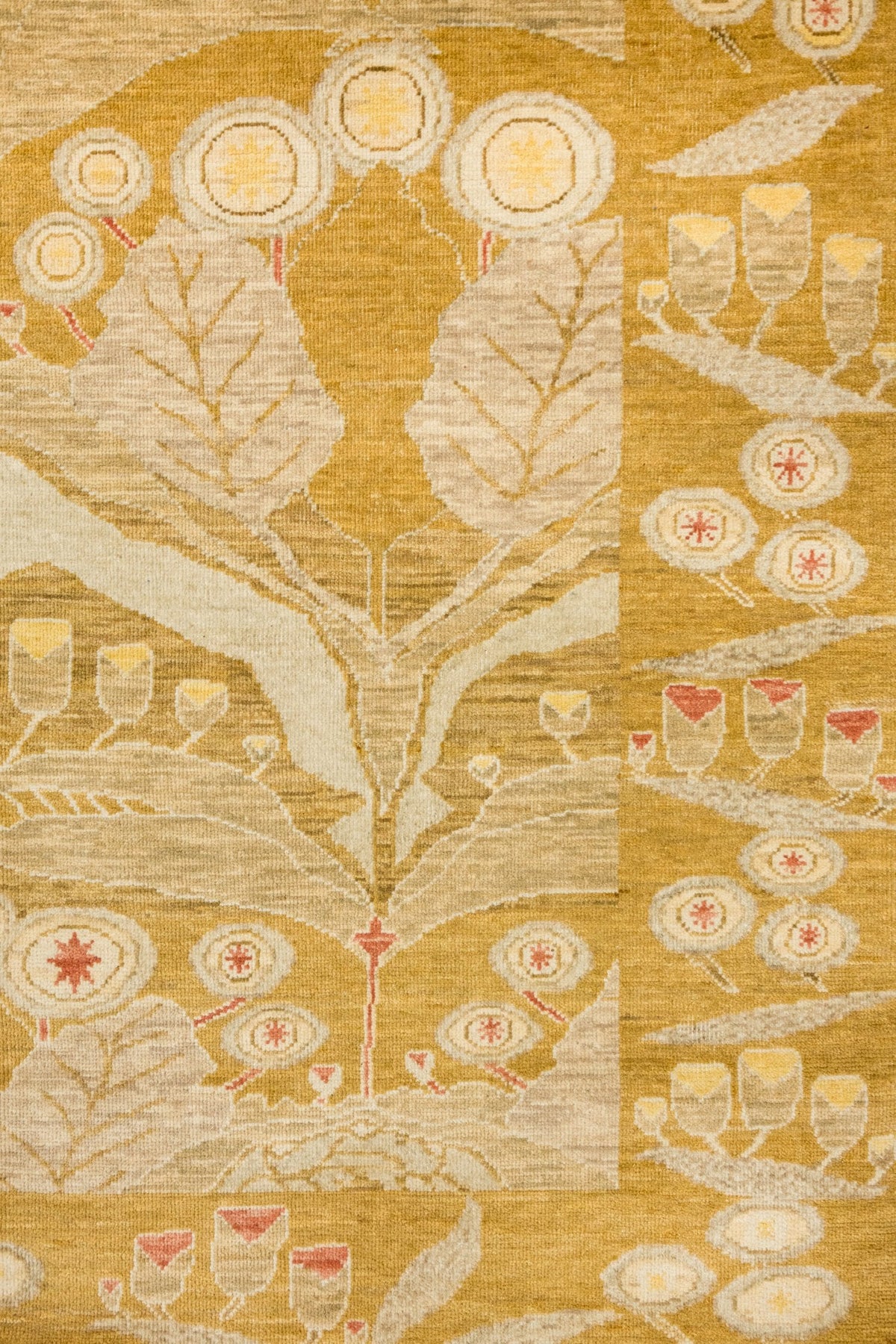 Arts & Crafts Handwoven Traditional Rug, J89837