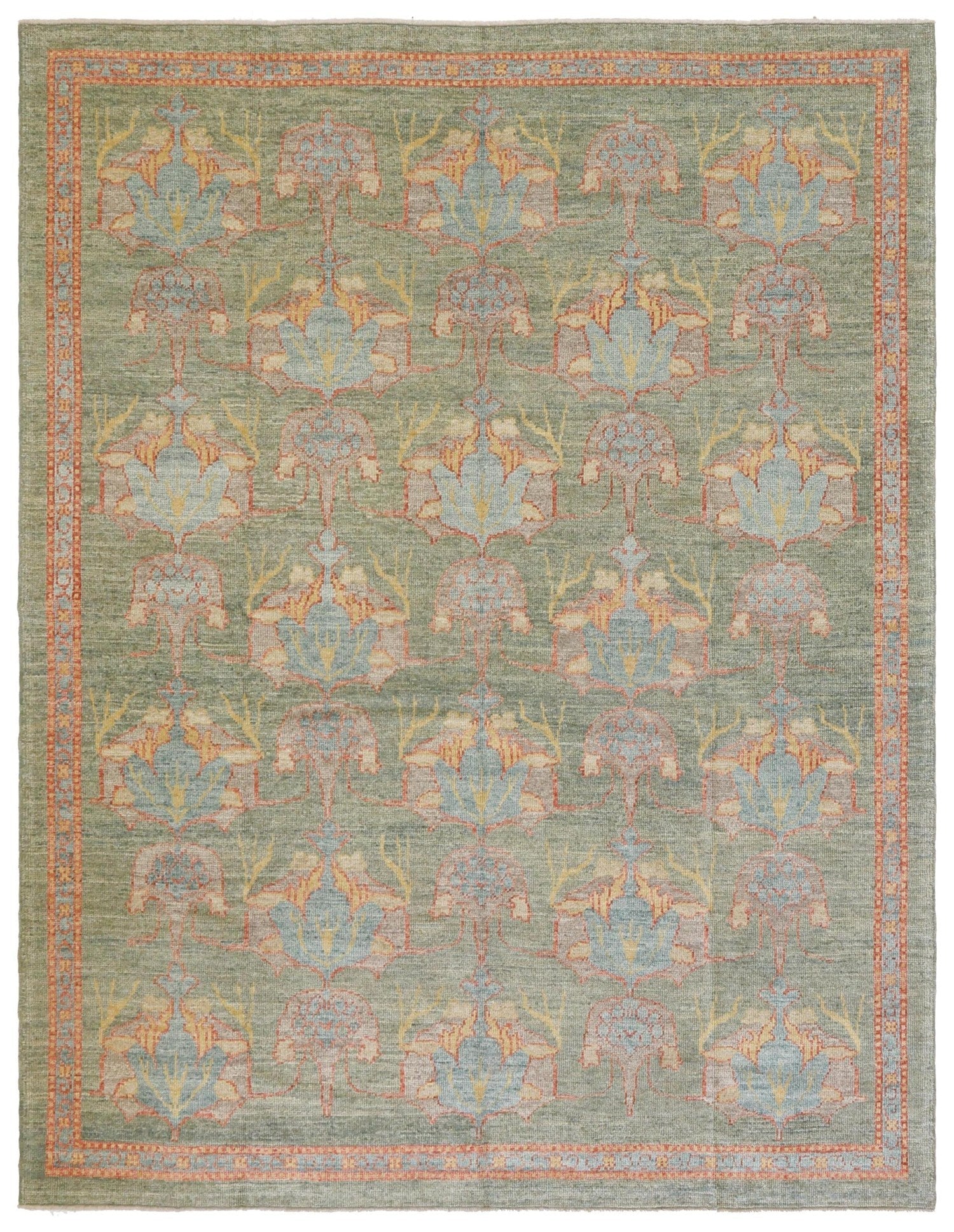 Handmade Traditional Rug Arts & Crafts Handwoven Traditional Rug | Landry & Arcari