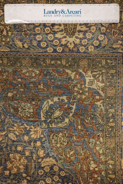 Antique Atashogoli Kashan Handwoven Traditional Rug, J88686