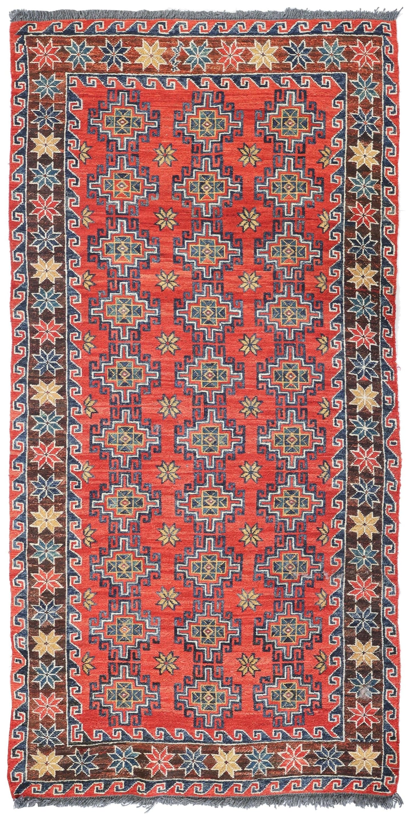 Vintage Baglani Handwoven Traditional Rug