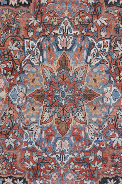 Antique Bakhtiari Handwoven Traditional Rug, JF3701