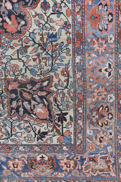Antique Bakhtiari Handwoven Traditional Rug, JF3701