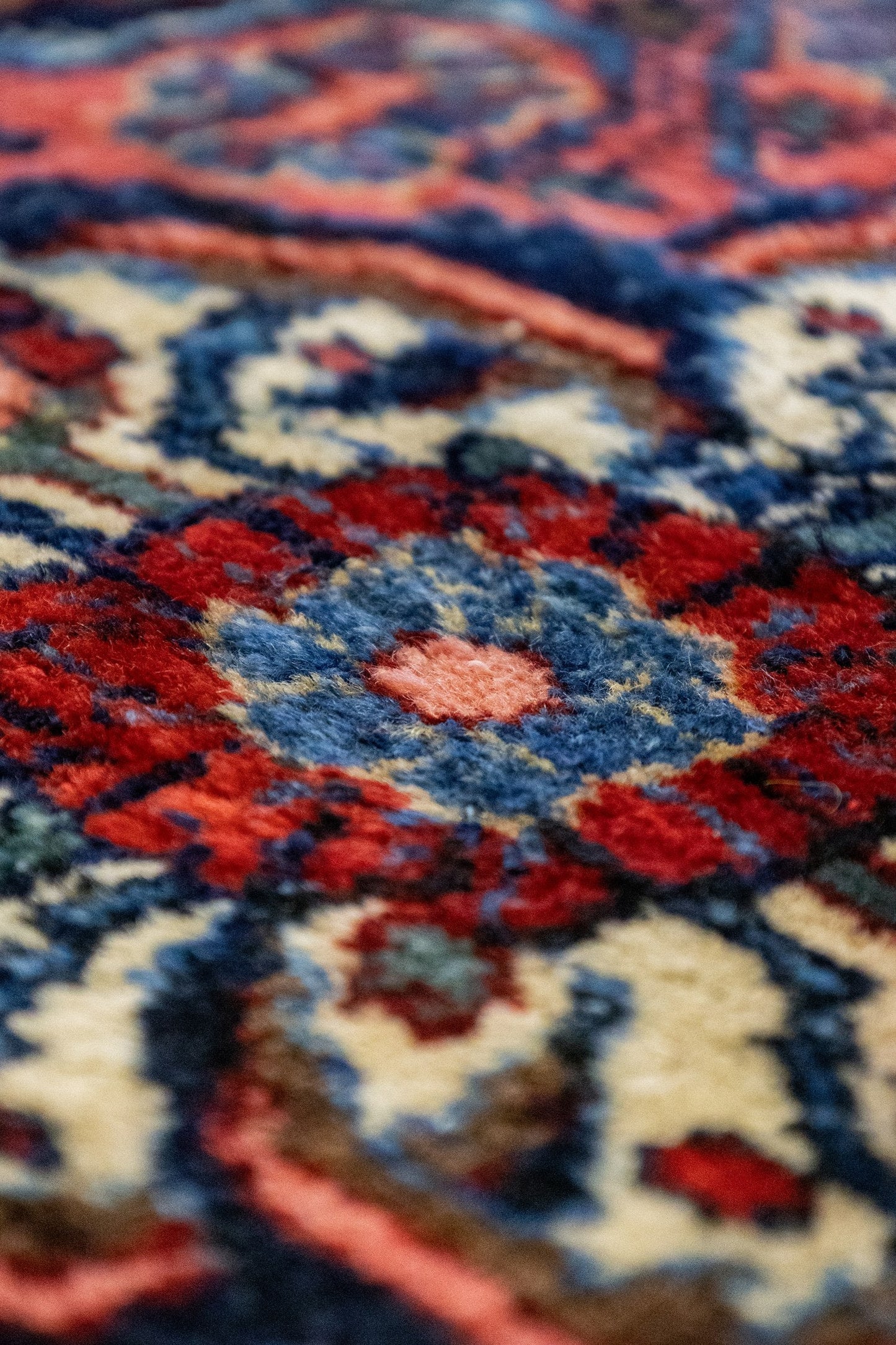 Antique Bibikabad Handwoven Traditional Rug, J88687