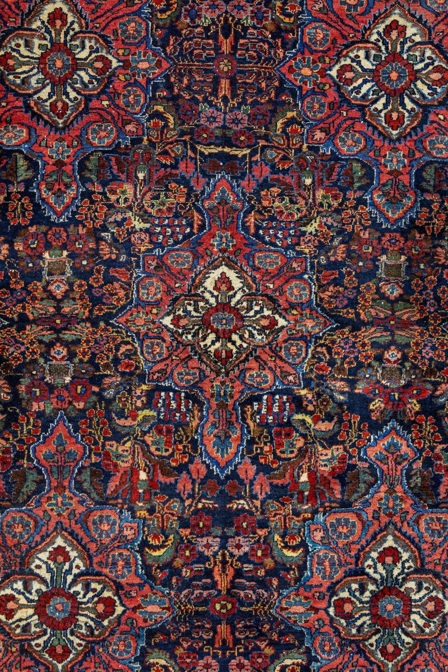 Antique Bibikabad Handwoven Traditional Rug, J88687