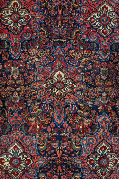Antique Bibikabad Handwoven Traditional Rug, J88687