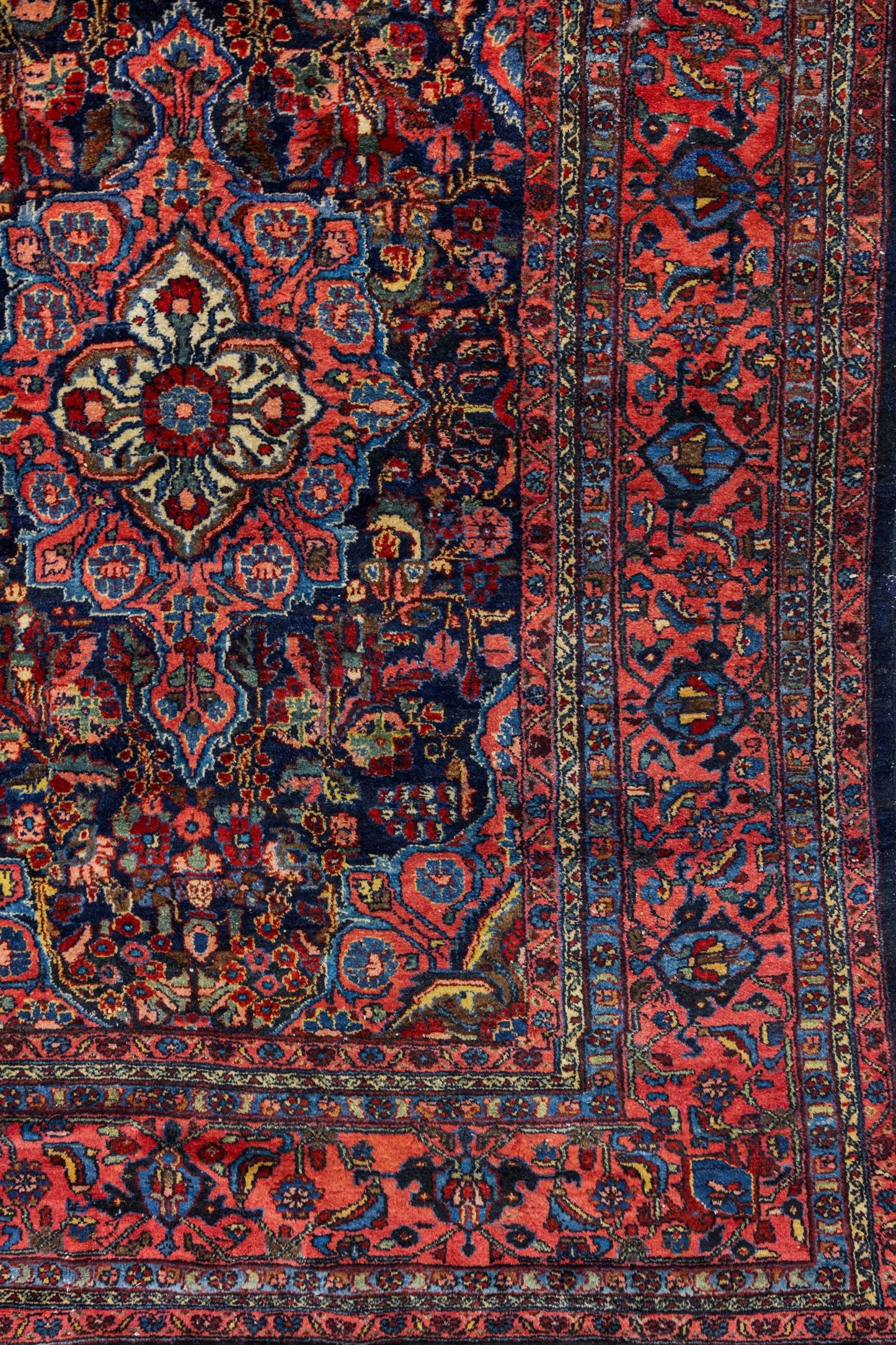 Antique Bibikabad Handwoven Traditional Rug, J88687