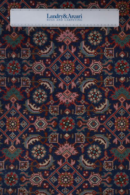 Vintage Bijar Handwoven Traditional Rug, 80393
