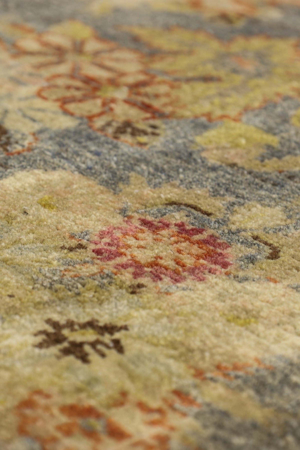 Vintage Bijar Handwoven Traditional Rug, J81287