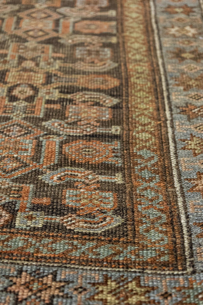 Vintage Bijar Handwoven Traditional Rug, J88222
