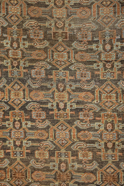 Vintage Bijar Handwoven Traditional Rug, J88222