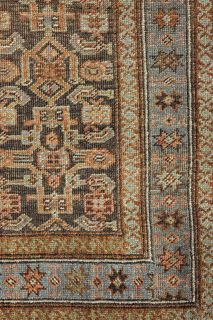 Vintage Bijar Handwoven Traditional Rug, J88222