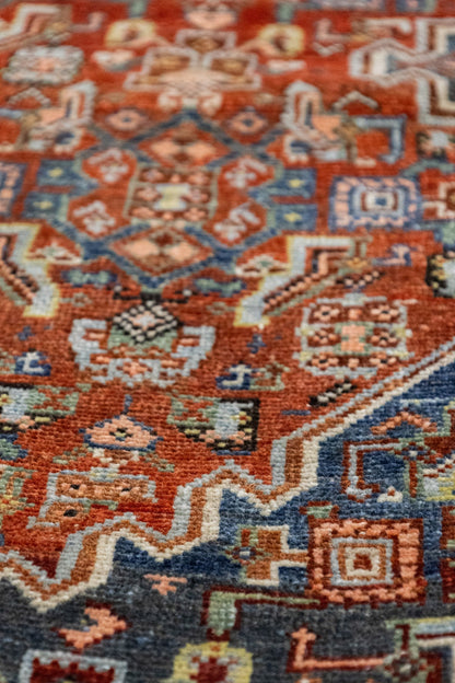 Vintage Bijar Handwoven Traditional Rug, J89118
