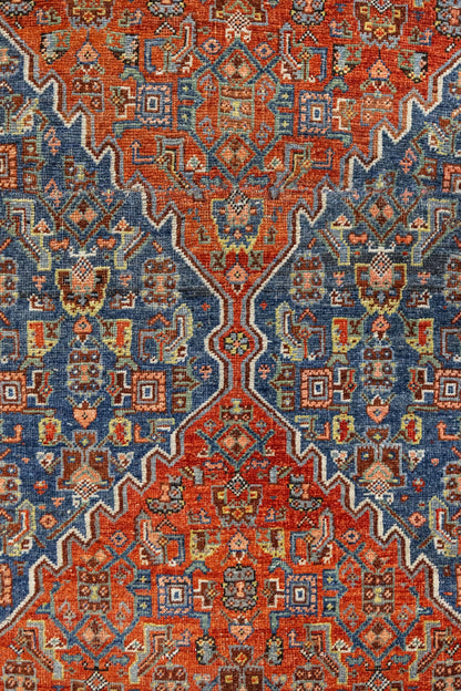 Vintage Bijar Handwoven Traditional Rug, J89118