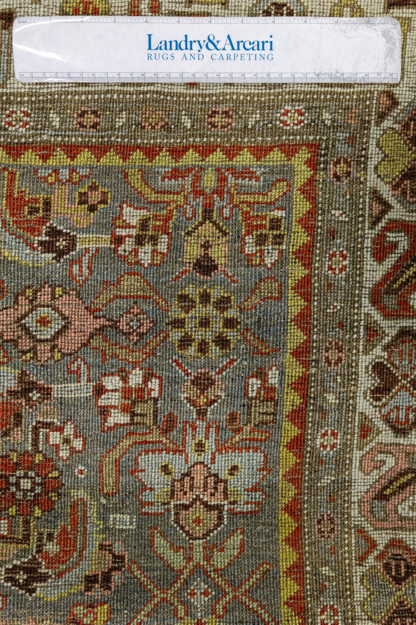 Vintage Bijar Handwoven Traditional Rug, J89151