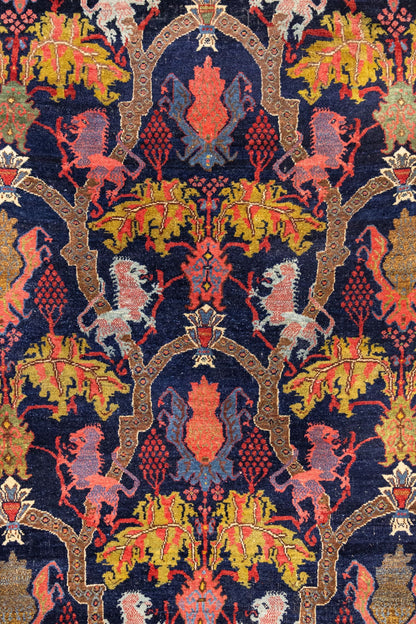 Bijar Handwoven Traditional Rug, JF8805