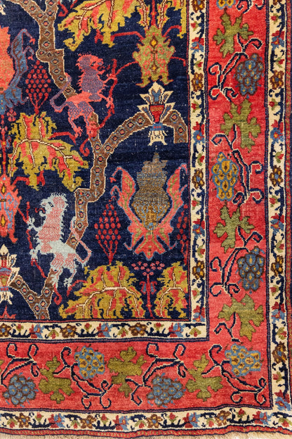 Bijar Handwoven Traditional Rug, JF8805