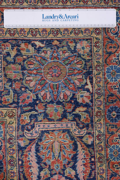 Antique Dabir Keshan Handwoven Traditional Rug, JF8756