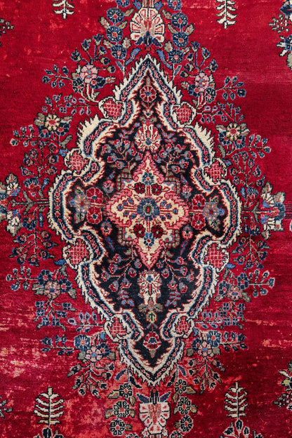 Antique Dargazine Handwoven Traditional Rug, 83648