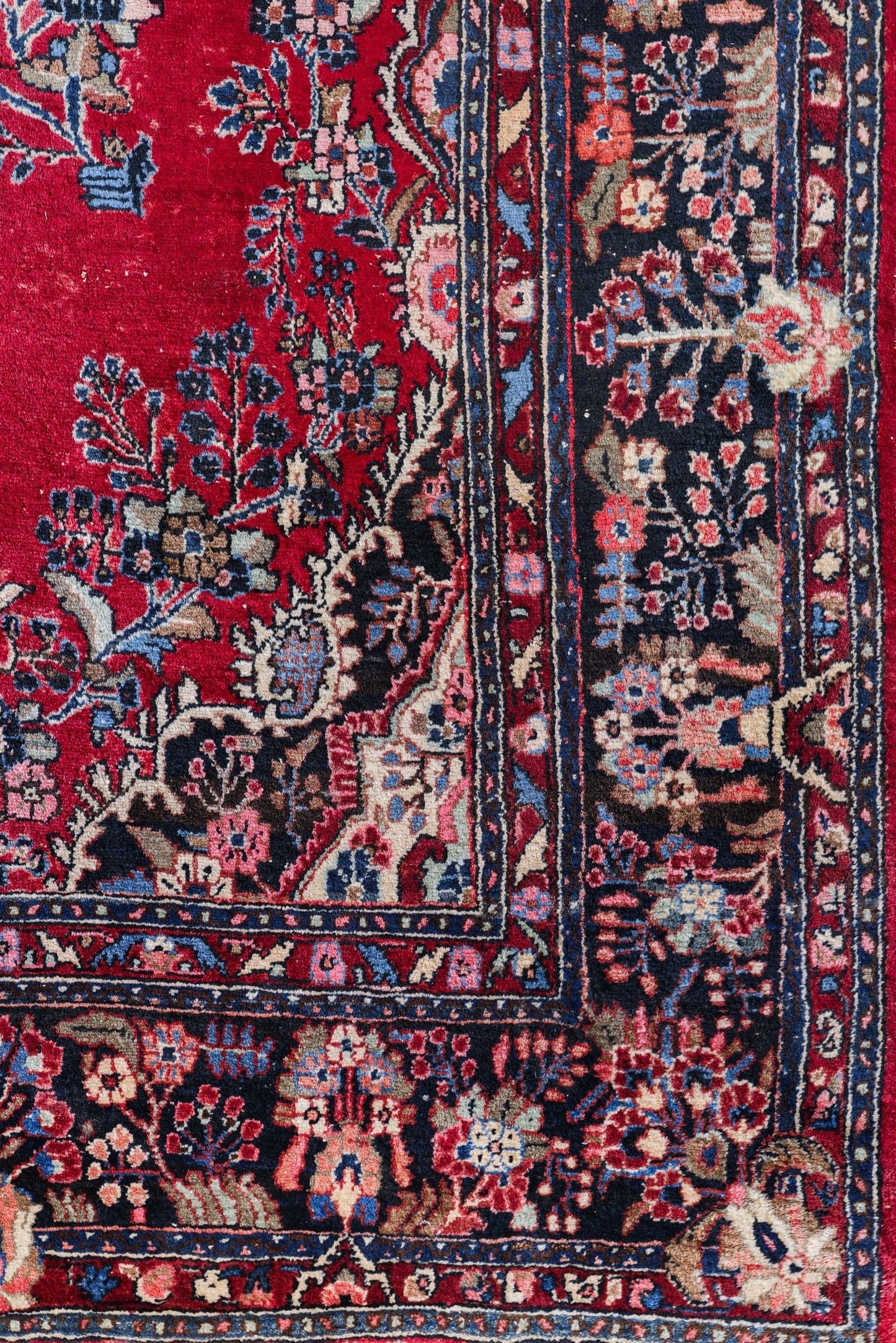 Antique Dargazine Handwoven Traditional Rug, 83648