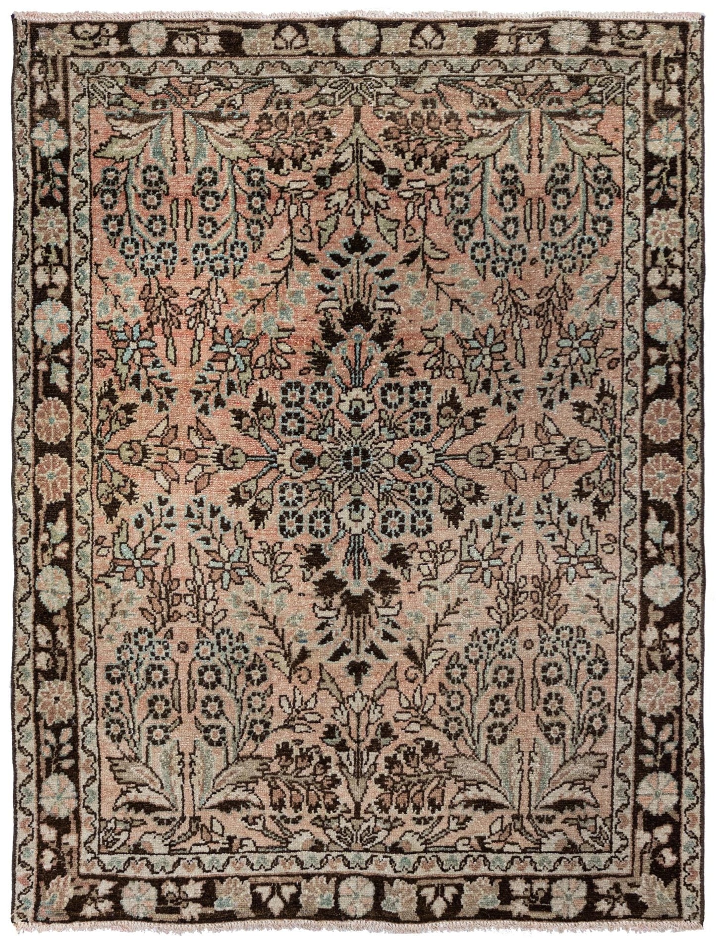 Vintage Dargazine Handwoven Traditional Rug