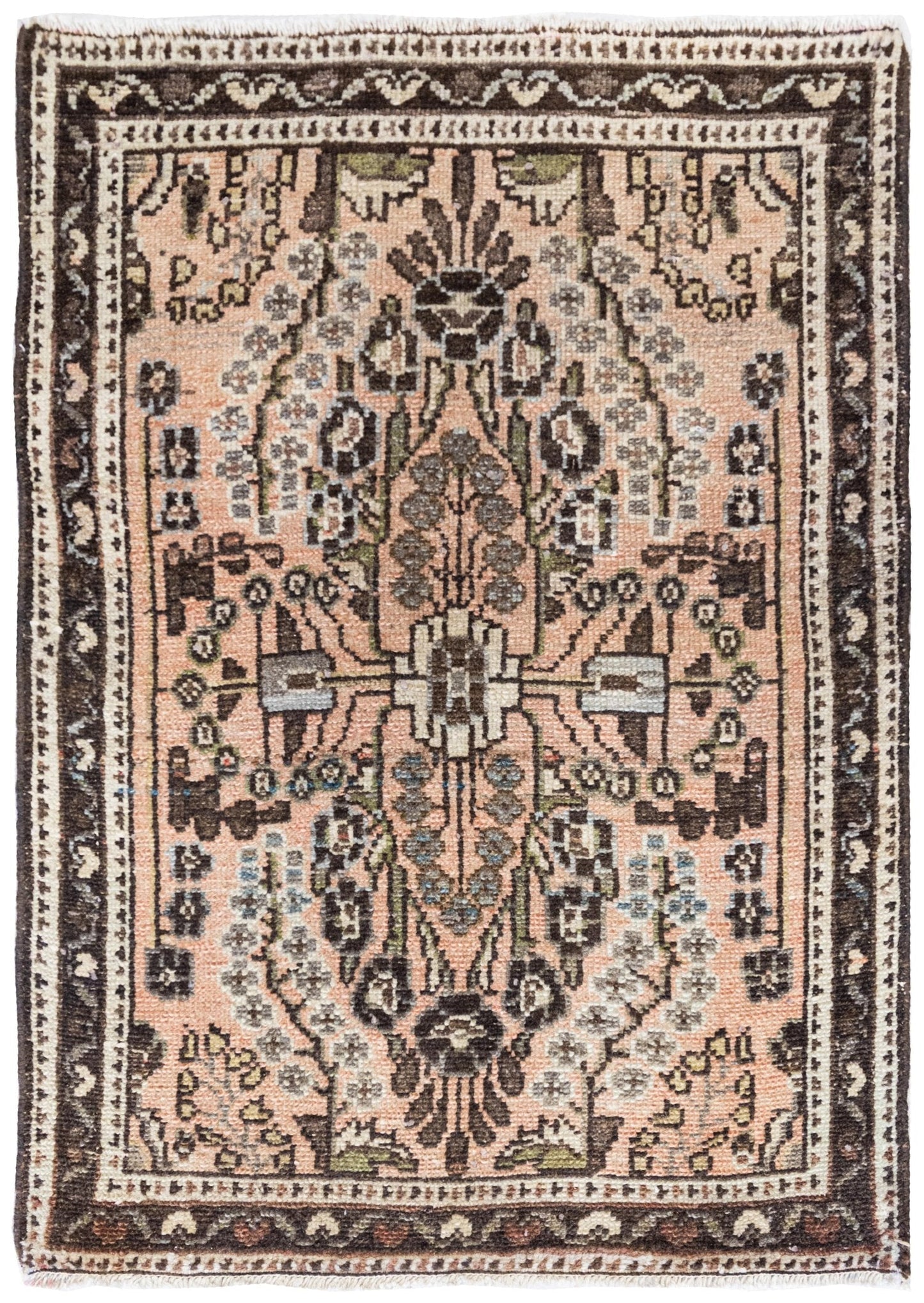 Vintage Dargazine Handwoven Traditional Rug