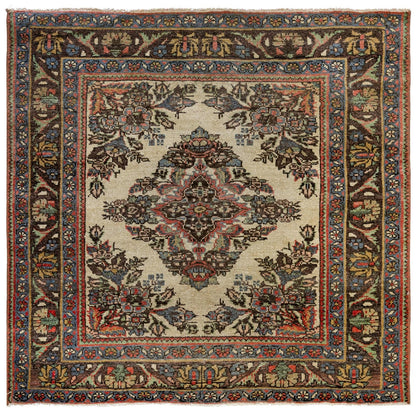 Vintage Dargazine Handwoven Traditional Rug