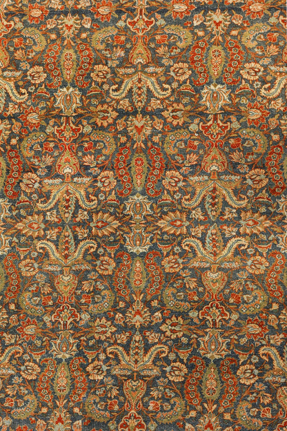 Vintage Ekbatan Handwoven Traditional Rug, J79413