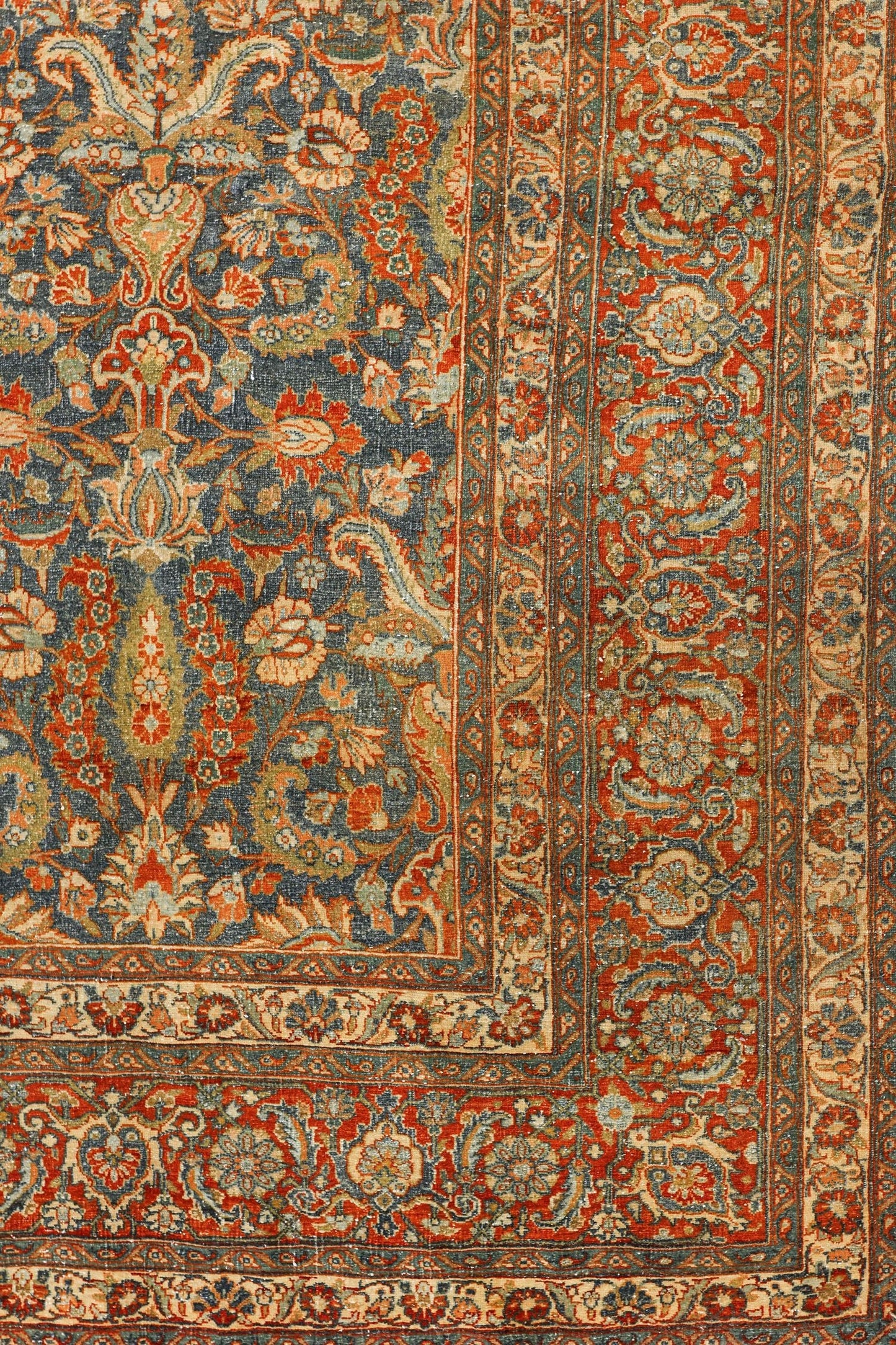 Vintage Ekbatan Handwoven Traditional Rug, J79413
