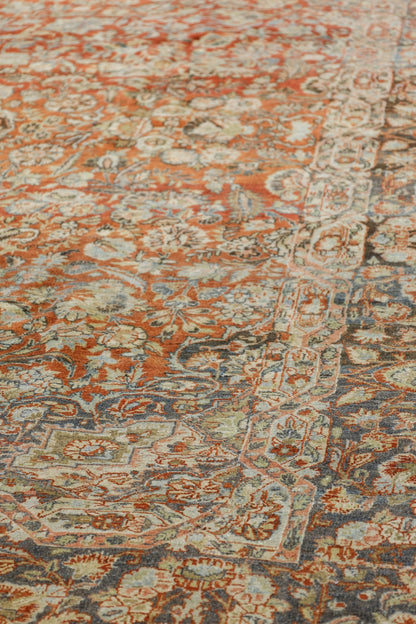 Vintage Ekbatan Handwoven Traditional Rug, J79453