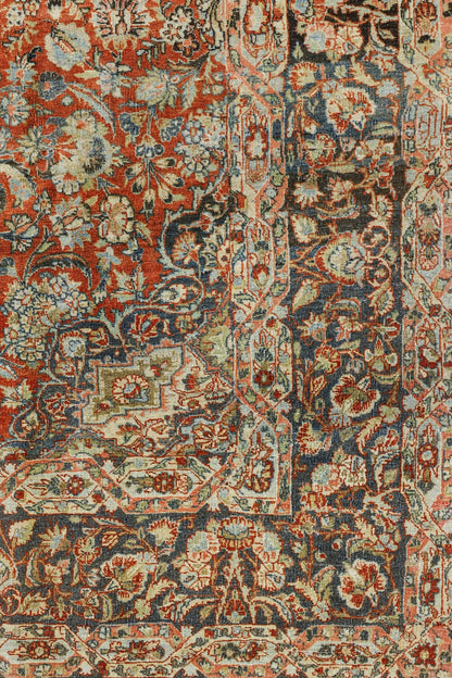 Vintage Ekbatan Handwoven Traditional Rug, J79453