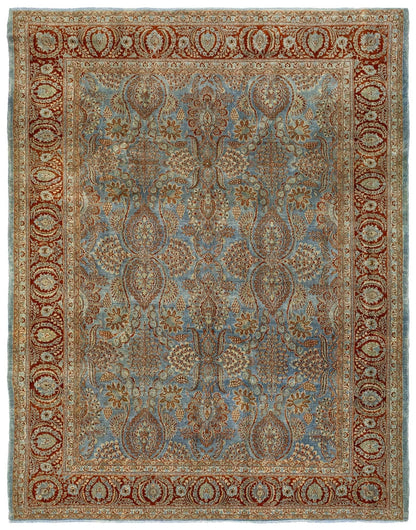 Antique Ekbatan Handwoven Traditional Rug