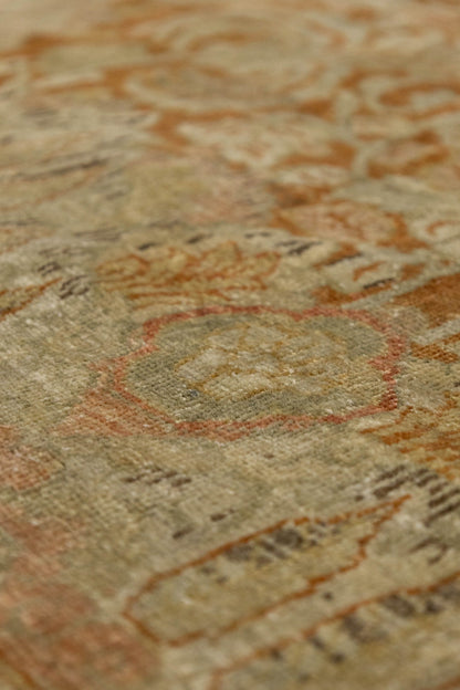 Vintage Euro Sarouk Handwoven Traditional Rug, J86419