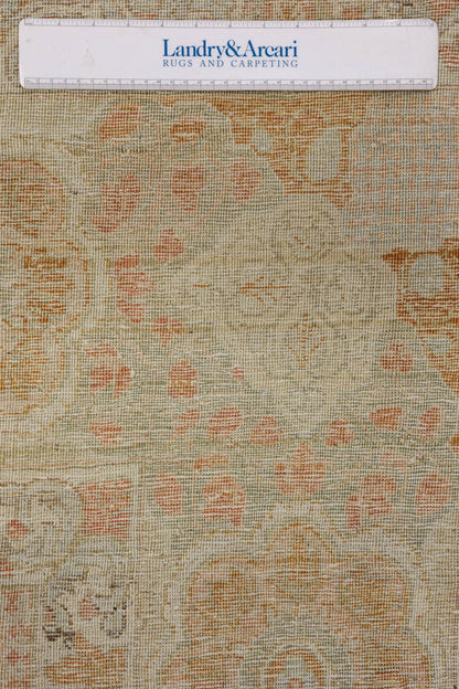 Vintage Euro Sarouk Handwoven Traditional Rug, J86419