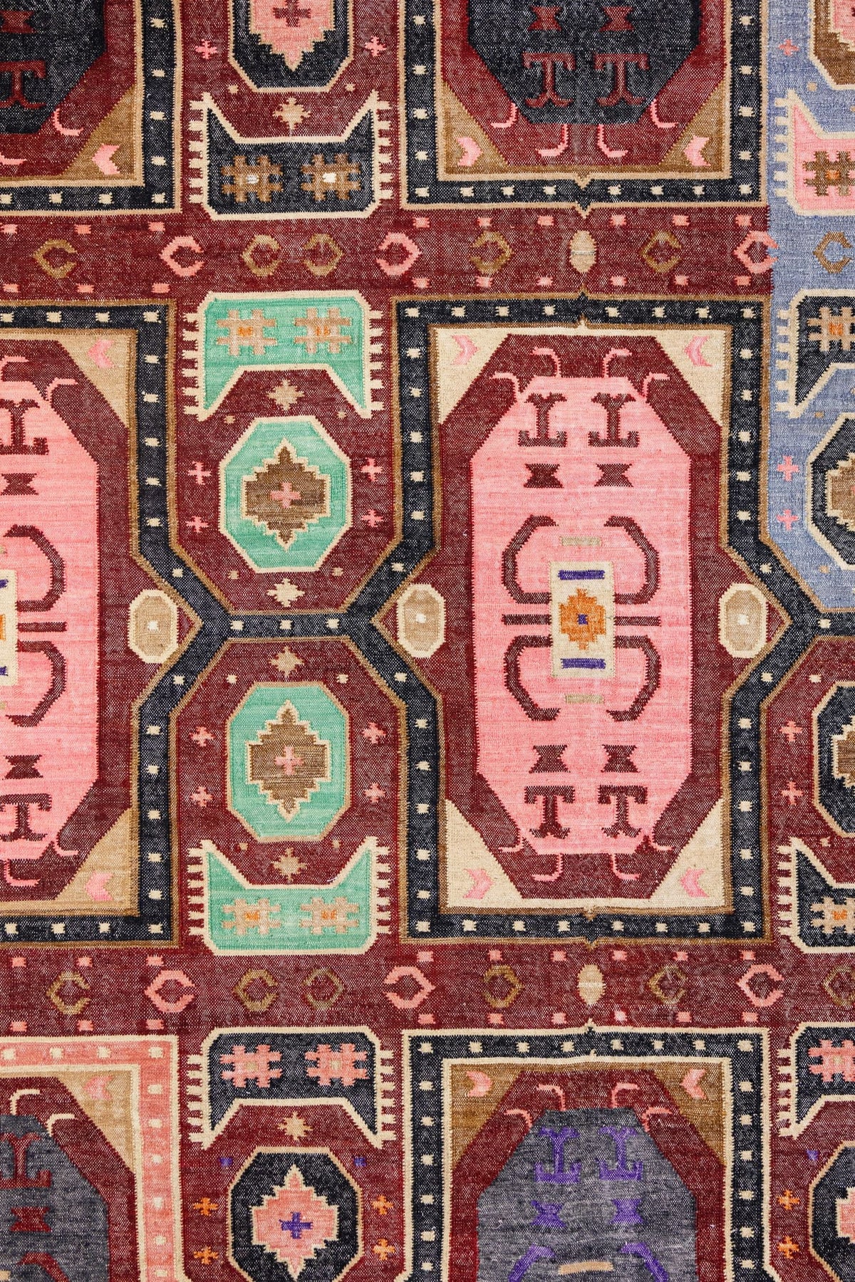 European Handwoven Traditional Rug, J88480