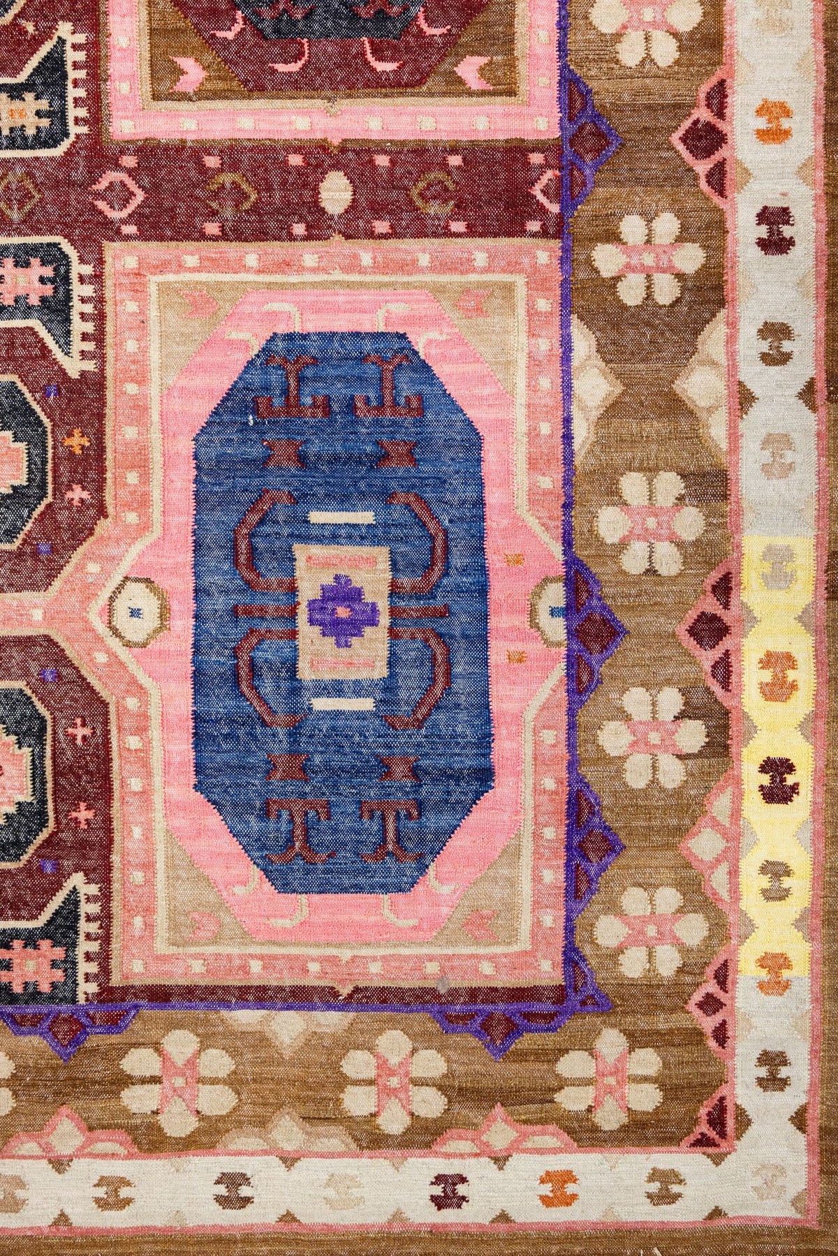 European Handwoven Traditional Rug, J88480