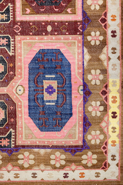 European Handwoven Traditional Rug, J88480