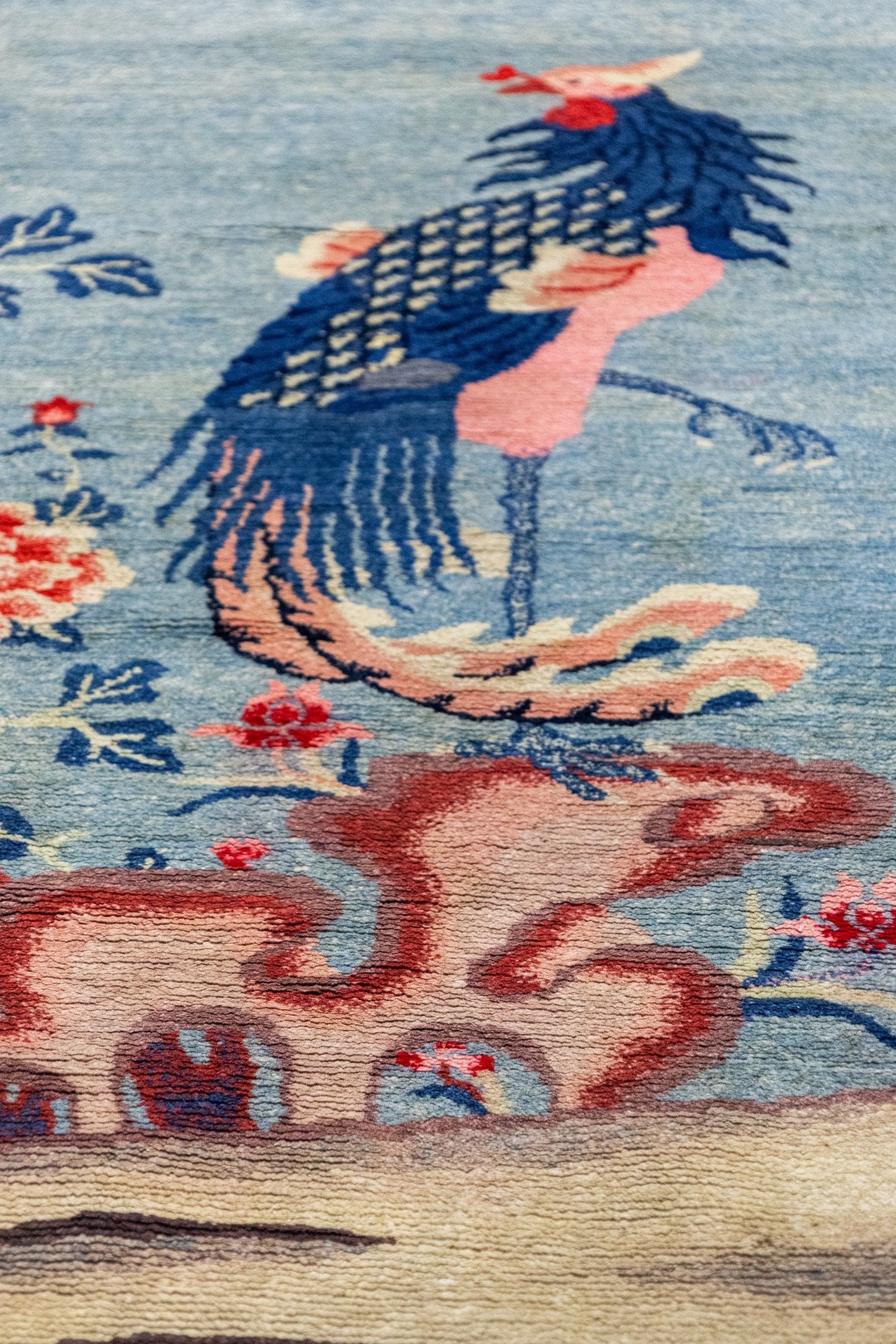 Antique Feddeh Handwoven Traditional Rug, J87306