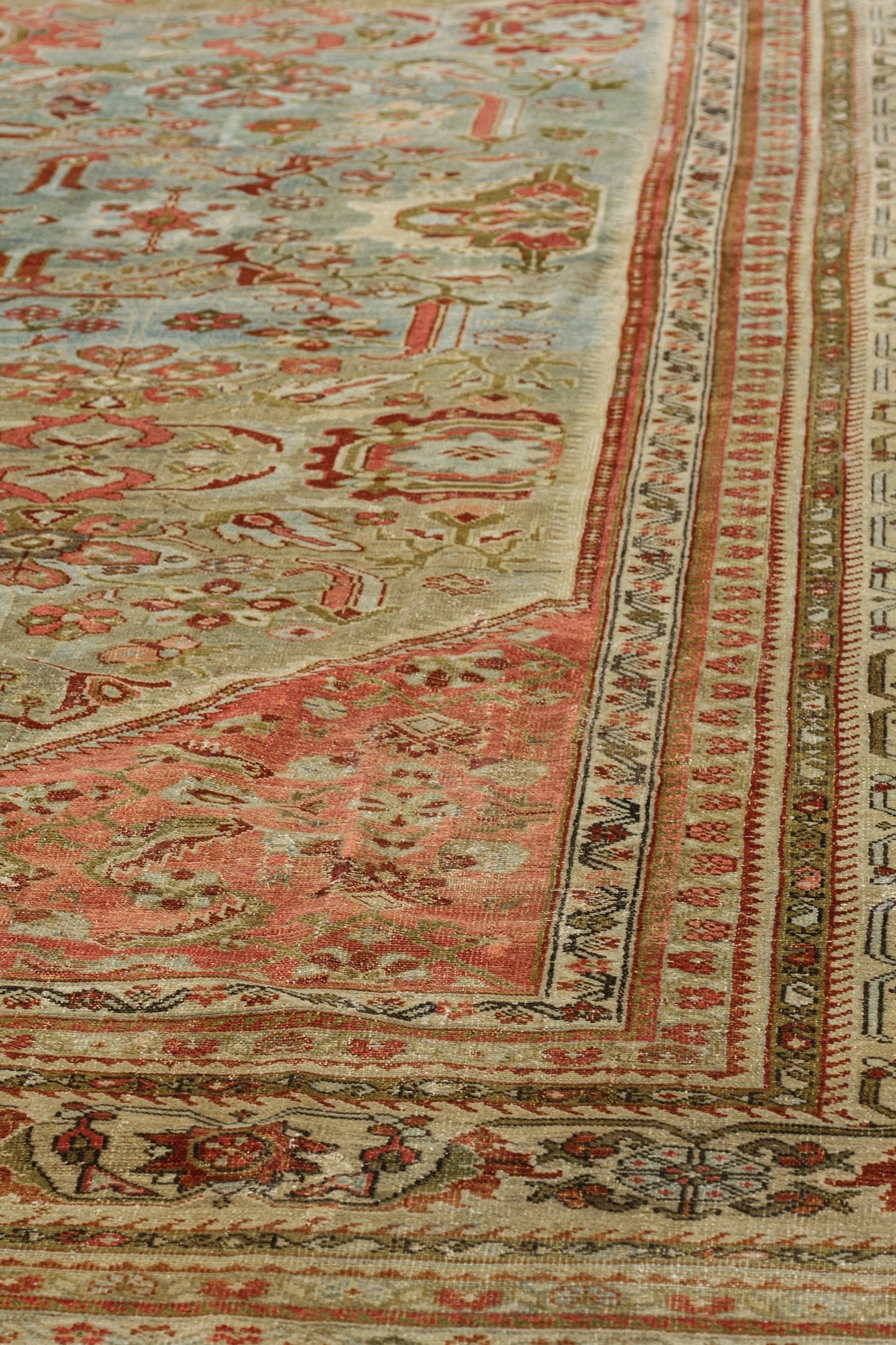 Vintage Feraghan Handwoven Traditional Rug, J81282
