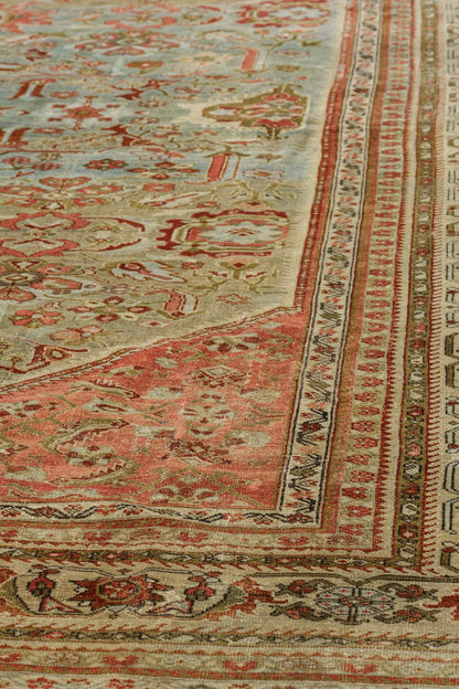 Vintage Feraghan Handwoven Traditional Rug, J81282