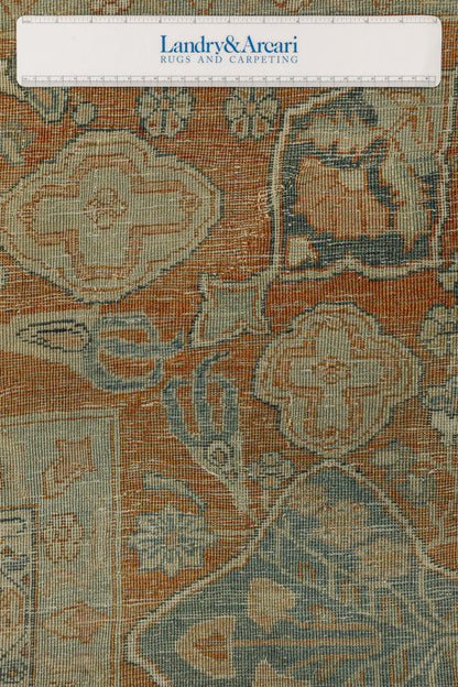 Antique Feraghan Sarouk Handwoven Traditional Rug, J81296