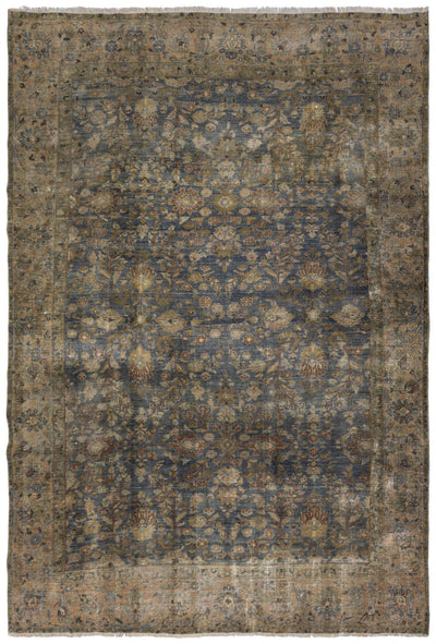 Vintage Ferahan Sarouk Handwoven Traditional Rug